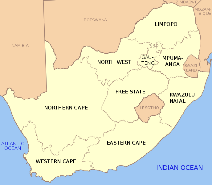 Provinces of South Africa